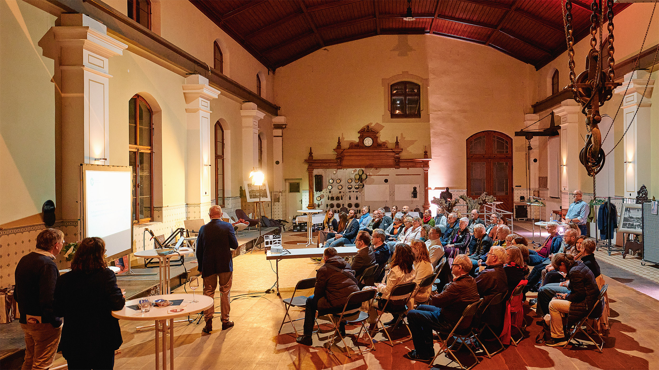 Stadtmarketing Schillerstadt zu Gast im Alten Kraftwerk in Marbach · Foto: Florian Gerlach