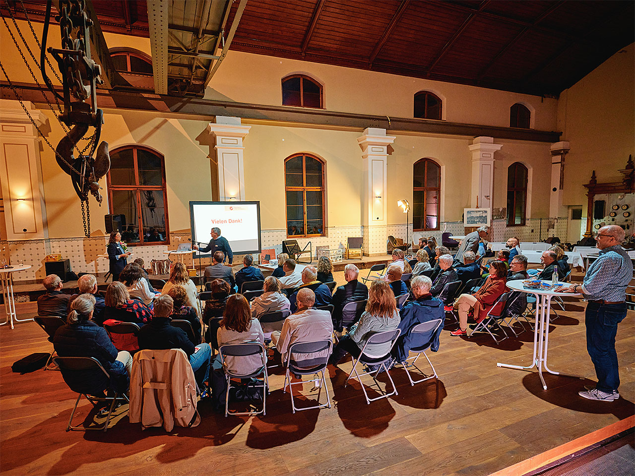 Stadtmarketing Schillerstadt zu Gast im Alten Kraftwerk in Marbach · Foto: Florian Gerlach