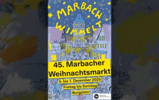 Stadtmarketing Schillerstadt Marbach · Marbacher Weihnachtsmarkt 2025