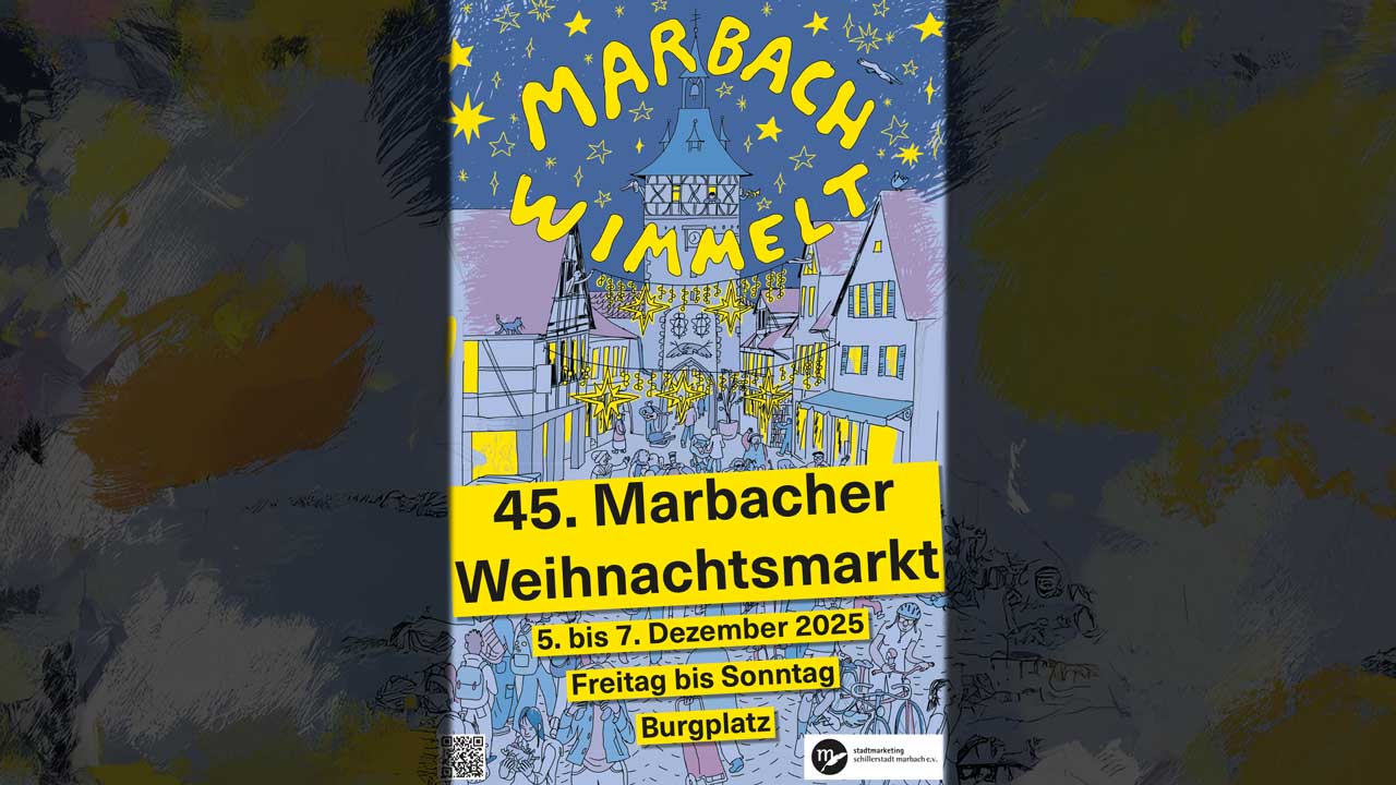 Stadtmarketing Schillerstadt Marbach · Marbacher Weihnachtsmarkt 2025