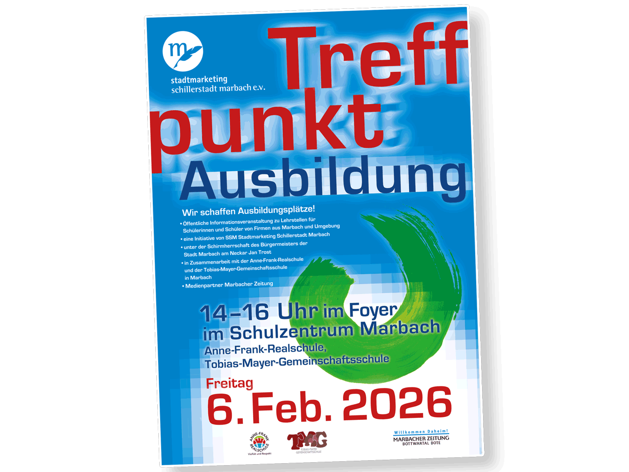 Treffpunkt Ausbildung · Stadtmarketing Schillerstadt Marbach