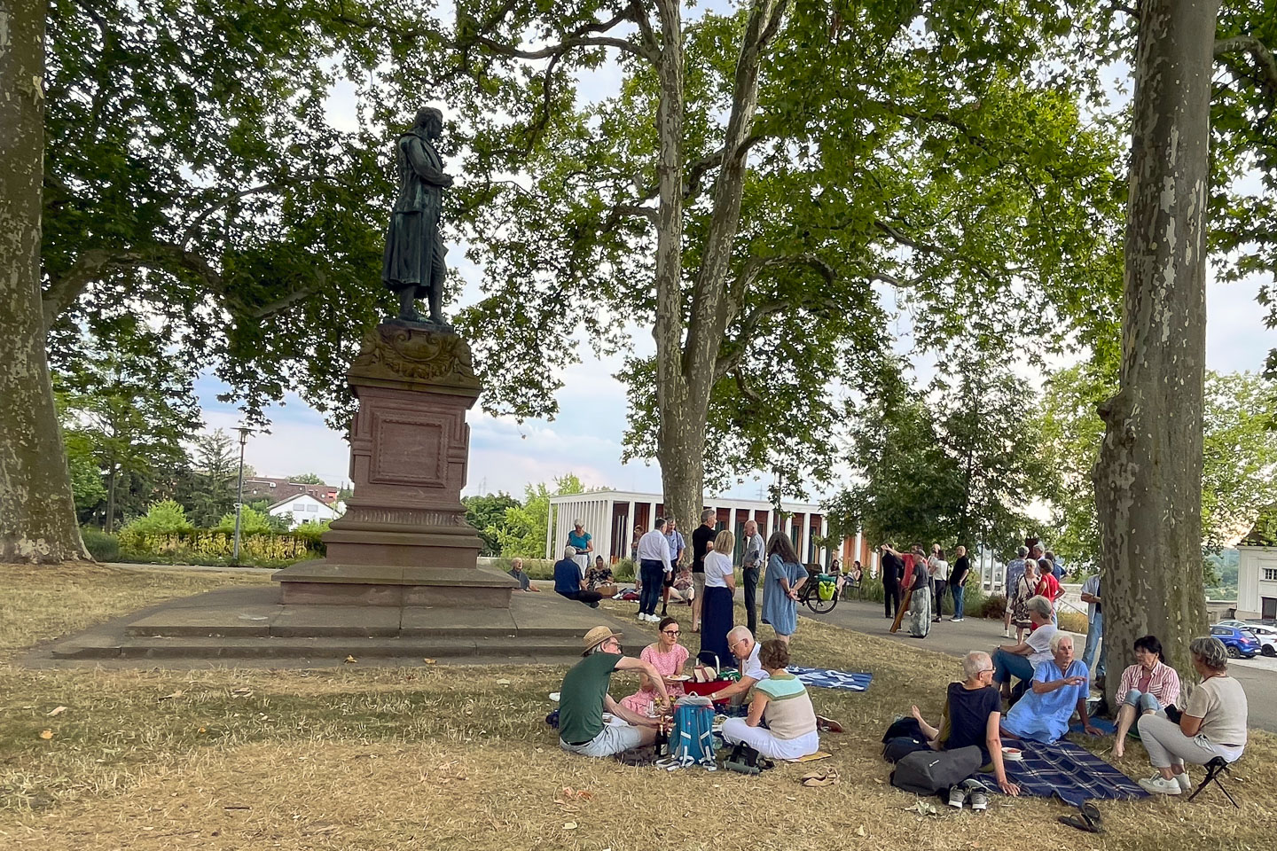 Schillerdenkmal in Marbach am Neckar · Foto: Lorenz Obleser