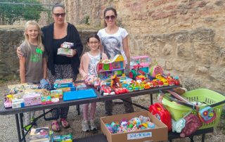 Kinderflohmarkt zum 25-jährigen Jubiläum Stadtmarketing Schillerstadt Marbach